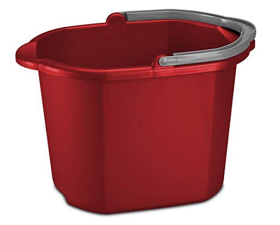 Sterilite 11215806 16QT RED Dua Spout Pail