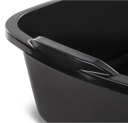 18 Quart Sterilite Black Dishpan